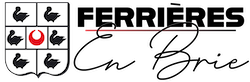 Logo stylisé récent de Ferrières-en-Brie conçu par le service communication avec deux polices différentes