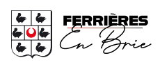 Logo stylisé récent de Ferrières-en-Brie conçu par le service communication avec deux polices différentes