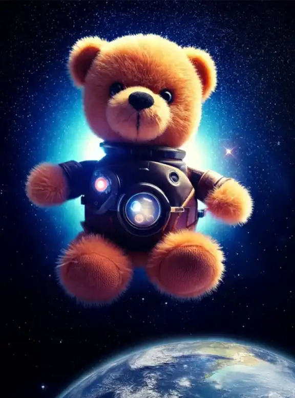 Feby, un nounours mascotte
