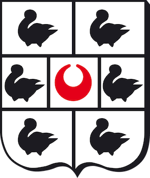 Blason officiel de la ville de Ferrières-en-Brie avec ses symboles héraldiques traditionnels