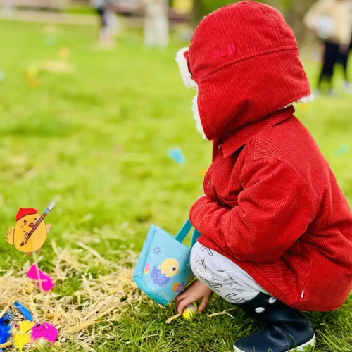 Chasse aux œufs pour les enfants de 0 à 10 ans à la Taffarette
